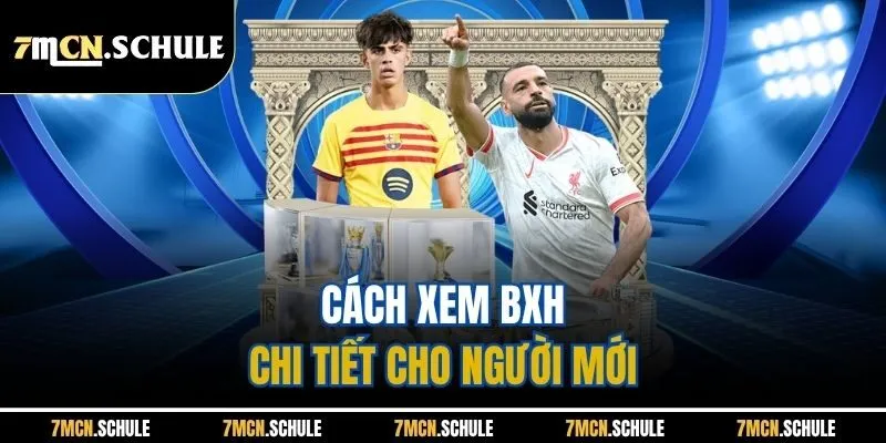 Bảng Xếp Hạng 8 Cách xem BXH chi tiết cho người mới