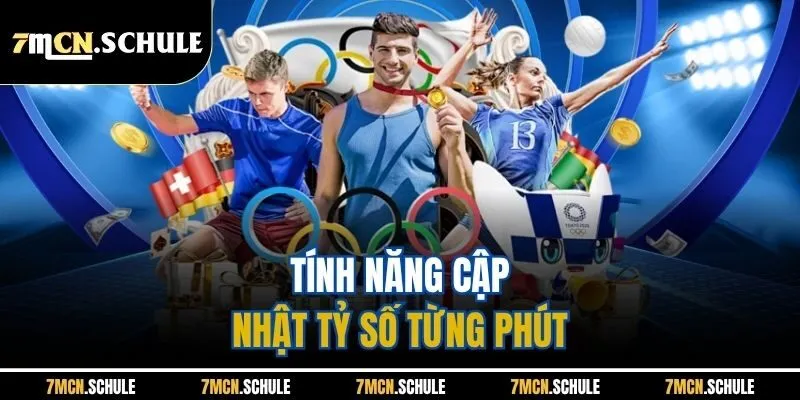 Kết Quả Bóng Đá 7 Tính năng cập nhật tỷ số từng phút