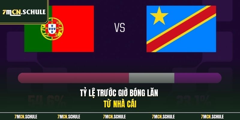 Tỷ lệ trước giờ bóng lăn từ nhà cái
